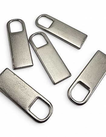 Zamak Rectangular Zipper Pull - ELC001