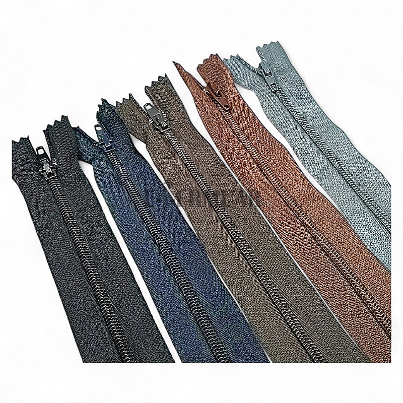 Pants and Skirt Zippers 7" - Nylon Coat Zipper 18 cm #3  – Close End ZPHSN0018T5Promo