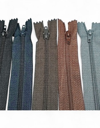 Pants and Skirt Zippers 7" - Nylon Coat Zipper 18 cm #3  – Close End ZPHSN0018T5Promo