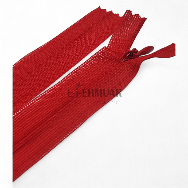 Gizli Fermuar 25 cm Tül Elbise ve Etek Fermuarı ZPHSN0025TUL