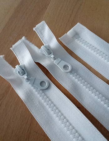 28 cm Kalın Dişli Kemik Fermuar T6 Açık Uçlu - Separe  ZPHSN0028T6