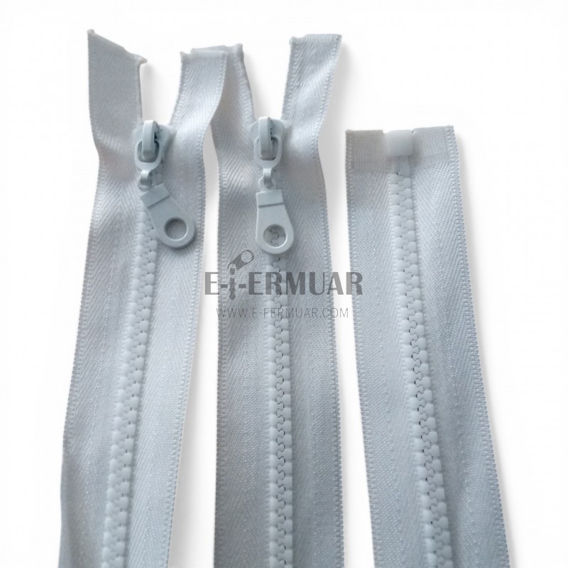 28 cm  Kalın Dişli Kemik Fermuar T6 Açık Uçlu - Separe  ZPHSN0028T6