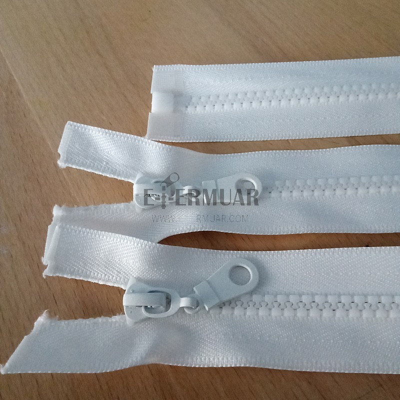 28 cm  Kalın Dişli Kemik Fermuar T6 Açık Uçlu - Separe  ZPHSN0028T6