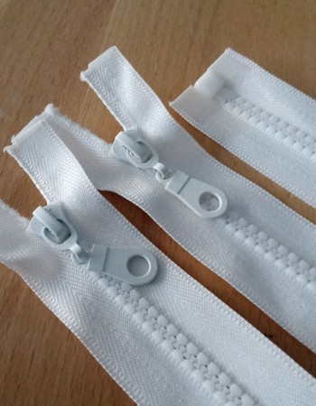 28 cm Kalın Dişli Kemik Fermuar T6 Açık Uçlu - Separe  ZPHSN0028T6