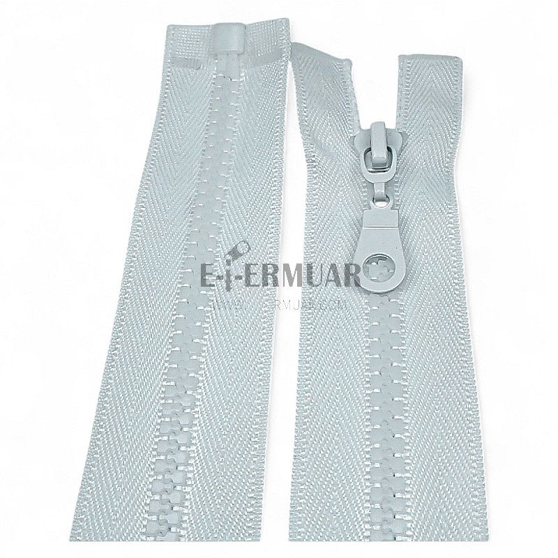 28 cm  Kalın Dişli Kemik Fermuar T6 Açık Uçlu - Separe  ZPHSN0028T6