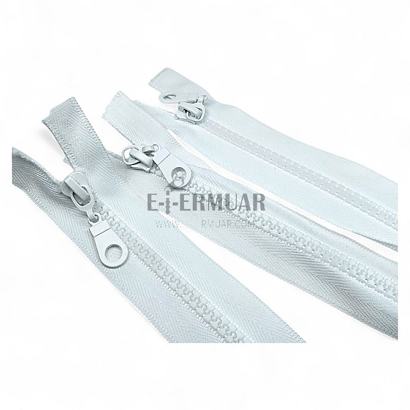 28 cm  Kalın Dişli Kemik Fermuar T6 Açık Uçlu - Separe  ZPHSN0028T6