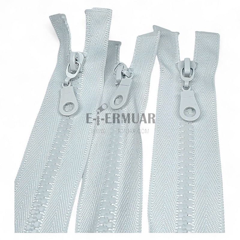 28 cm  Kalın Dişli Kemik Fermuar T6 Açık Uçlu - Separe  ZPHSN0028T6