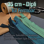 Hidden Zipper 35 cm Tulle Dress and Skirt Zipper ZPHSN0035TUL