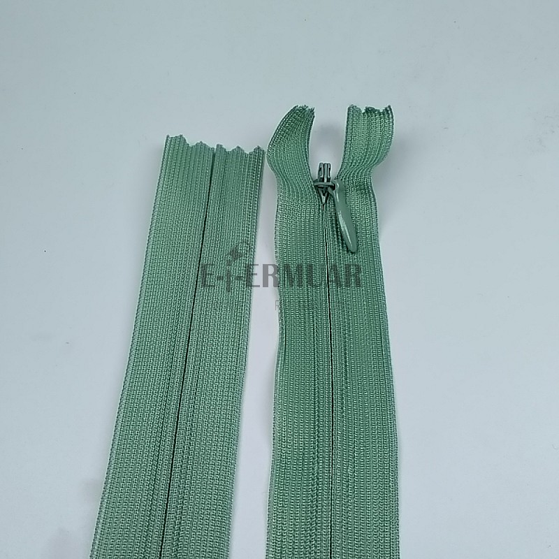 Gizli Fermuar 35 cm Tül Elbise ve Etek Fermuarı ZPHSN0035TUL