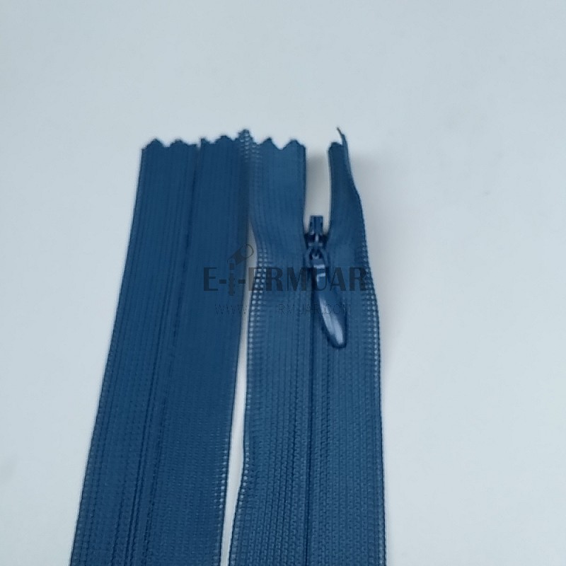 Gizli Fermuar 35 cm Tül Elbise ve Etek Fermuarı ZPHSN0035TUL