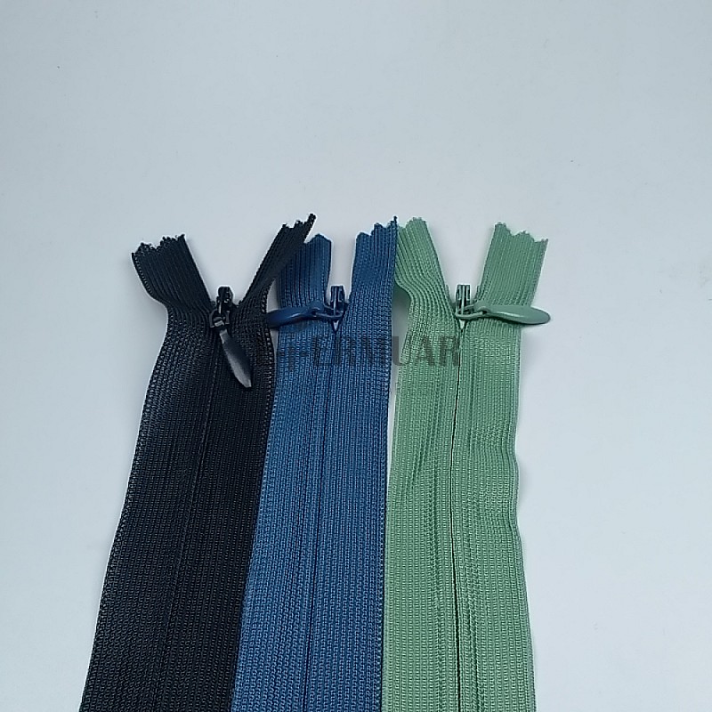 Gizli Fermuar 35 cm Tül Elbise ve Etek Fermuarı ZPHSN0035TUL