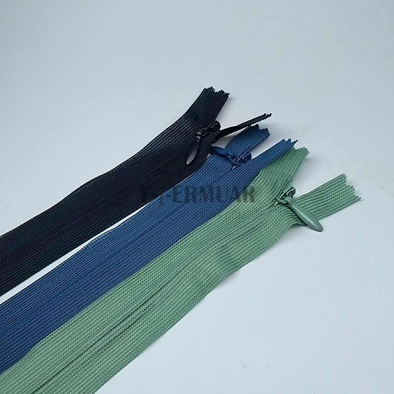 Gizli Fermuar 35 cm Tül Elbise ve Etek Fermuarı ZPHSN0035TUL