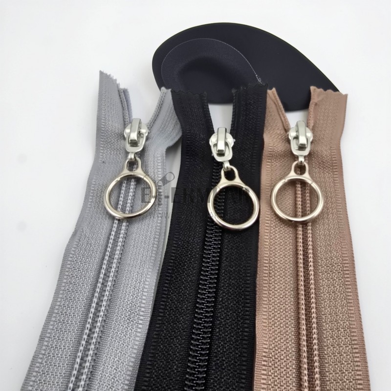 37 cm T10 Naylon Dipli Mont Fermuarı – Kalın Dişli Dayanıklı Model - ZPHSN0037T10