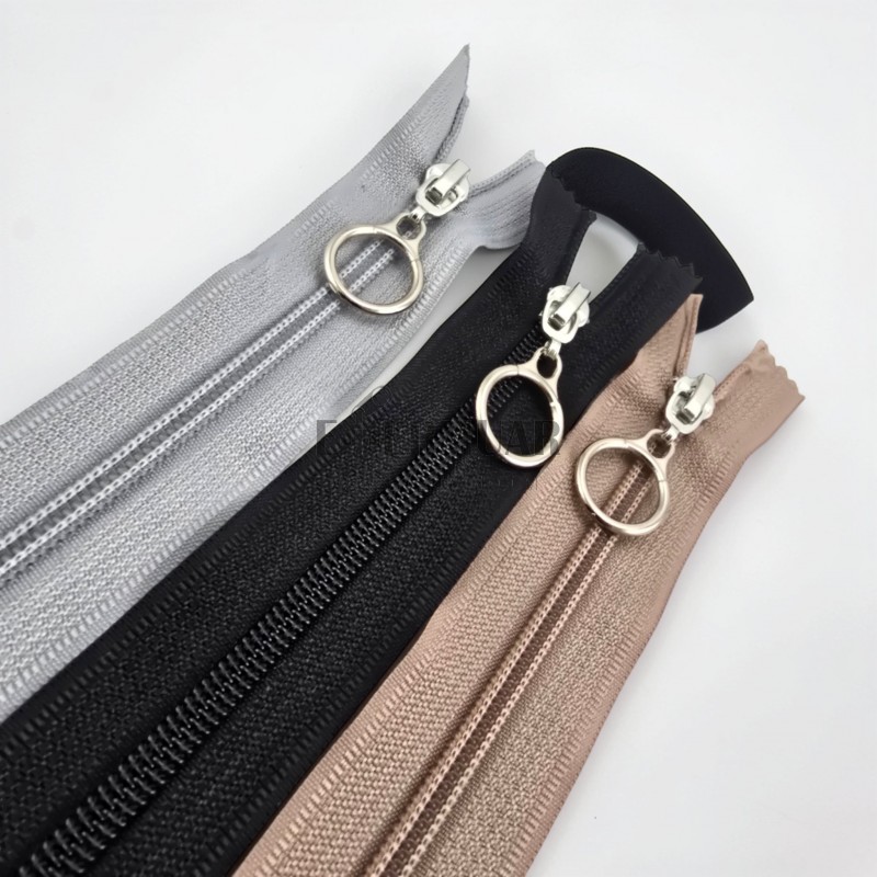 37 cm T10 Naylon Dipli Mont Fermuarı – Kalın Dişli Dayanıklı Model - ZPHSN0037T10