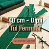 Hidden Zipper 40 cm / 0,43 yrd Tulle Dress and Skirt Zipper ZPHSN0040TUL