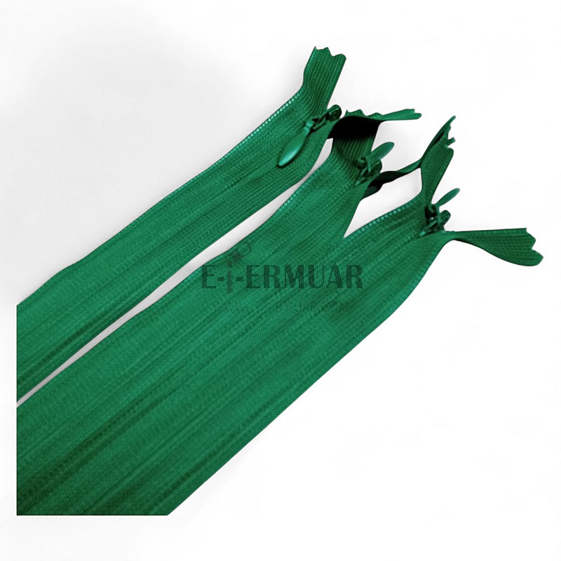 Gizli Fermuar 40 cm Tül Elbise Fermuarı ZPHSN0040TUL