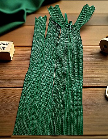 Hidden Zipper 40 cm / 0,43 yrd Tulle Dress and Skirt Zipper ZPHSN0040TUL