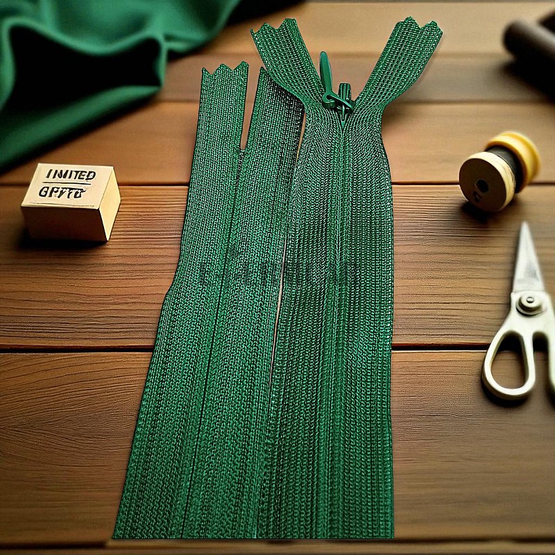 Gizli Fermuar 40 cm Tül Elbise Fermuarı ZPHSN0040TUL