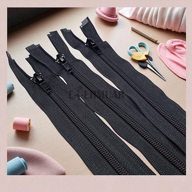 Mont Fermuarı Naylon 45 cm Tip 10 – Açık Uçlu (Separe) / Otomatik Kafa ZPHSN0045T10