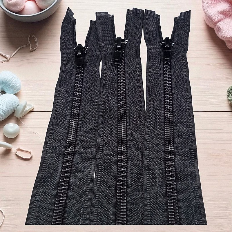 Mont Fermuarı Naylon 45 cm Tip 10 – Açık Uçlu (Separe) / Otomatik Kafa ZPHSN0045T10