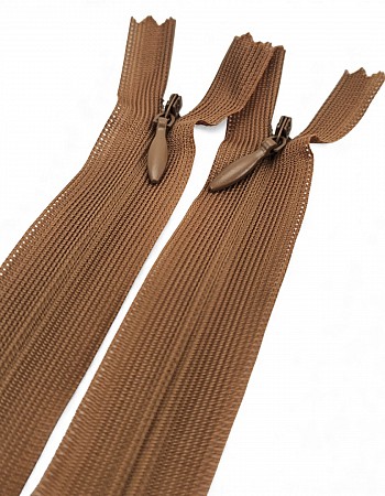 Concealed Zipper 50 cm Tulle Dress and Evening Gown ZPHSN0050TUL