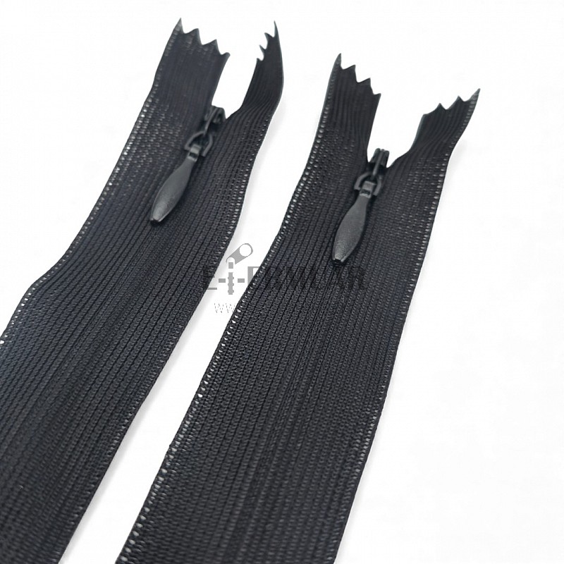 Gizli Fermuar 50 cm Tül Elbise ve Abiye ZPHSN0050TUL