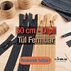 Concealed Zipper 50 cm Tulle Dress and Evening Gown ZPHSN0050TUL