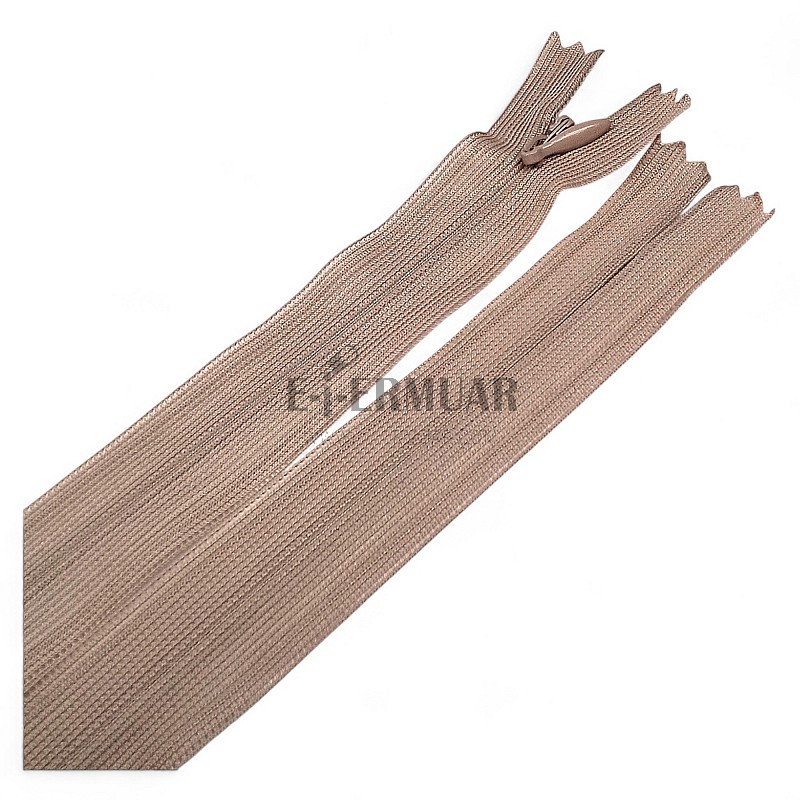 Gizli 60 cm Elbise Abiye Fermuarı ZPHSN0060TUL