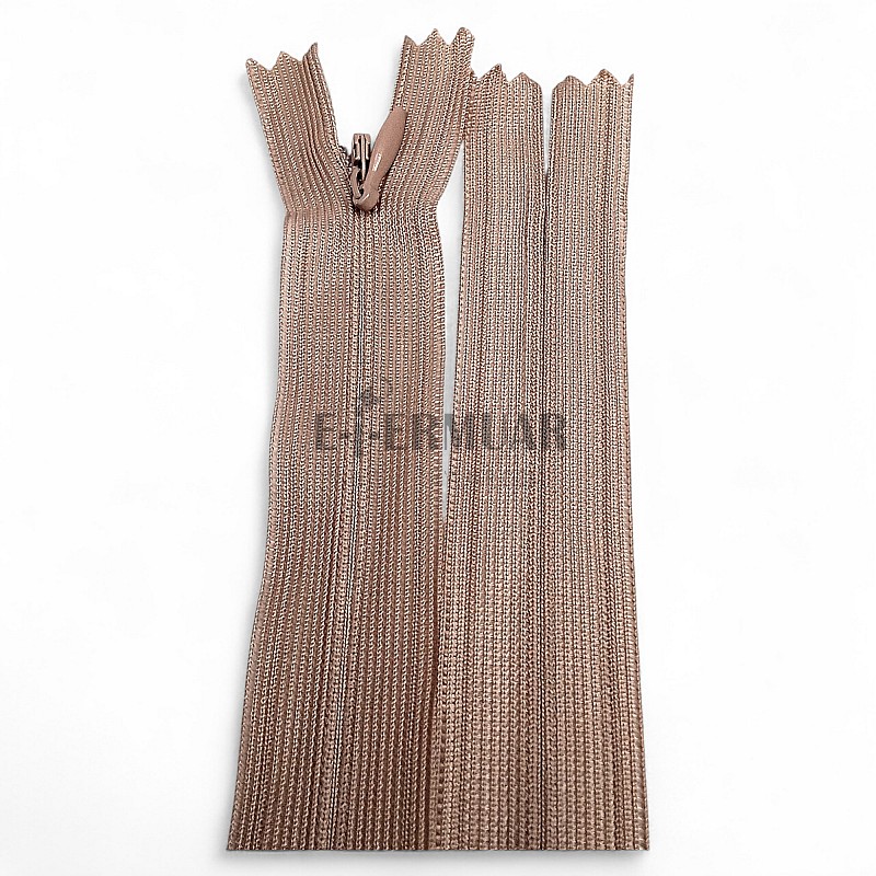 Gizli 60 cm Elbise Abiye Fermuarı ZPHSN0060TUL