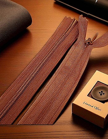 Gizli 60 cm Elbise Abiye Fermuarı ZPHSN0060TUL