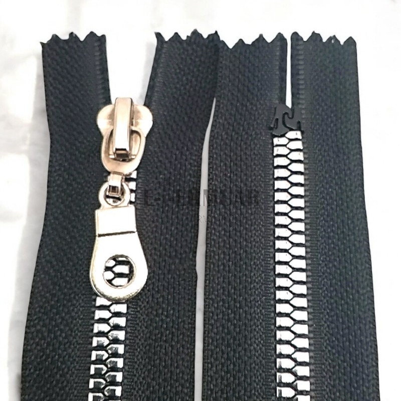 Silver Plated 30 cm T6 Bone Zipper Bottom ZPS0030T6PROMO