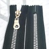 Silver Plated 30 cm T6 Bone Zipper Bottom ZPS0030T6PROMO