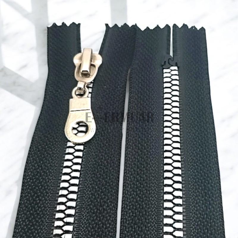 Silver Plated 30 cm T6 Bone Zipper Bottom ZPS0030T6PROMO