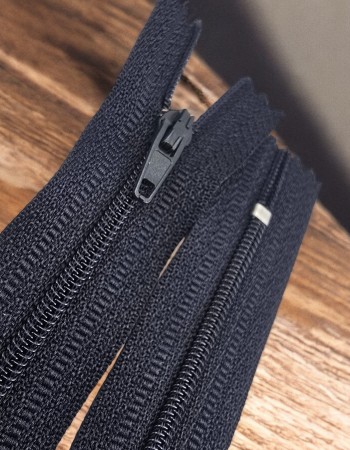 10 cm Nylon Pocket Zipper with Bottom - NC0010T5