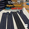 12 Cm Naylon Cep Fermuarı Dipli -  NC0012T5