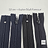 12 cm Nylon Pocket Zipper with Bottom - NC0012T5