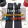 15 cm Nylon Pocket Zipper with Bottom - NC0015T5