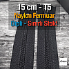 15 Cm Naylon Cep Fermuarı Dipli -  NC0015T5