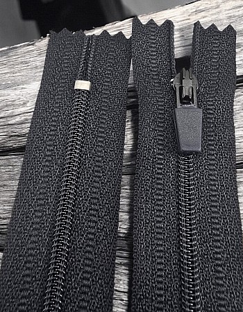 16 Cm Özel Elcikli Naylon Cep Fermuarı Dipli -  NC0016T5Ö