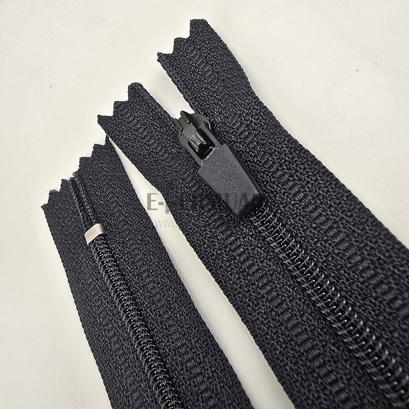 16 Cm Özel Elcikli Naylon Cep Fermuarı Dipli -  NC0016T5Ö