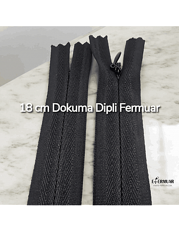 18 cm Dokuma Tül Fermuar -  NC0018DTUL