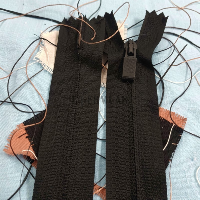 18 Cm Özel Elcikli Naylon Cep Fermuarı Dipli -  NC0018T5Ö