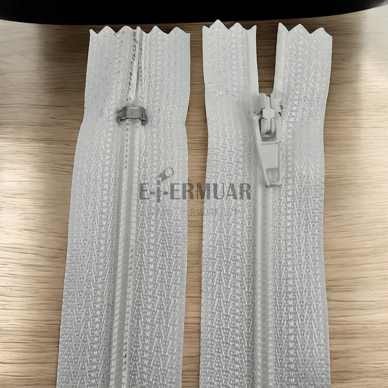 18 Cm Naylon Cep Fermuarı -  Dipli - NC0018T5