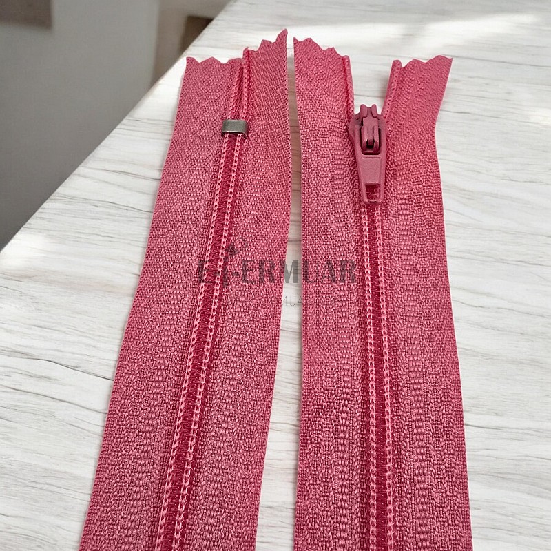 18 Cm Naylon Cep Fermuarı -  Dipli - NC0018T5