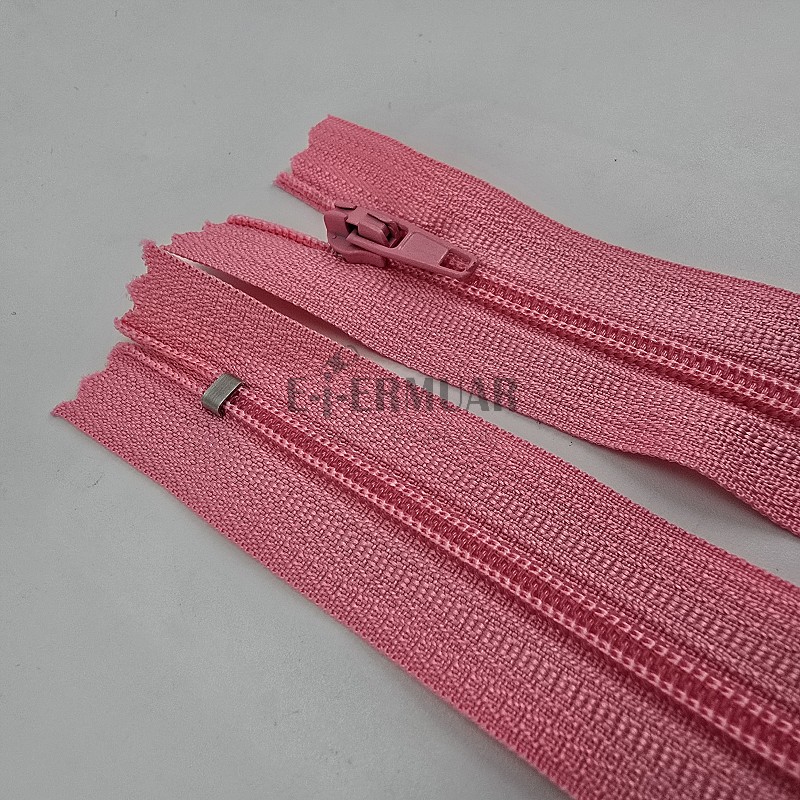 18 Cm Naylon Cep Fermuarı -  Dipli - NC0018T5