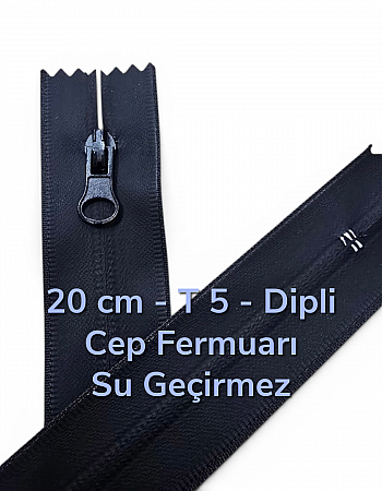 20 cm TPU Combi Su Geçirmez Fermuar NC0020SG