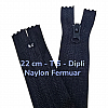 Pants and Skirt Zipper Nylon 22 cm #3 Closed-End with Reverse Combi Slider NC0022T5C