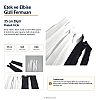 35 cm 13.77" Type 3 Concealed Zipper with Tulle Tape | Dress, Skirt and Eveningwear Zipper | NC0035TUL