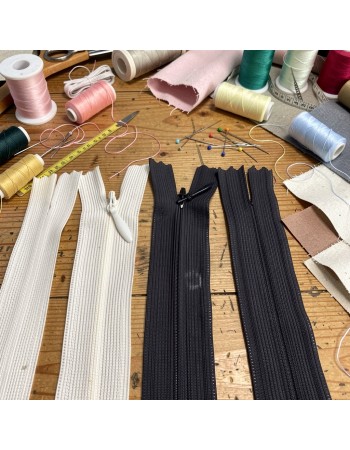 35 cm Bottom Tulle Zipper - NC0035TUL