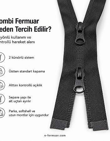 73 cm TPU Combi Waterproof Zipper NC0073SG